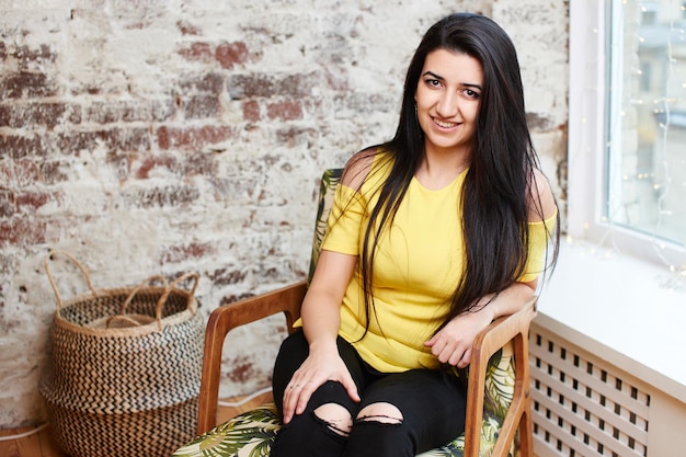 Photo portrait of a girl by azerbaijani