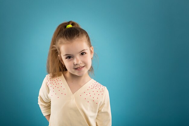 Portrait of a girl posing