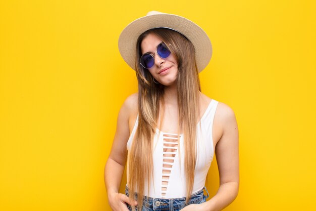 Portrait of a girl wearing stylish outfit