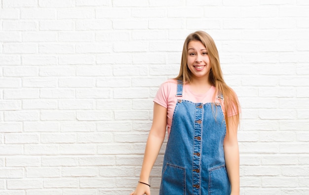 portrait of a girl on a white background