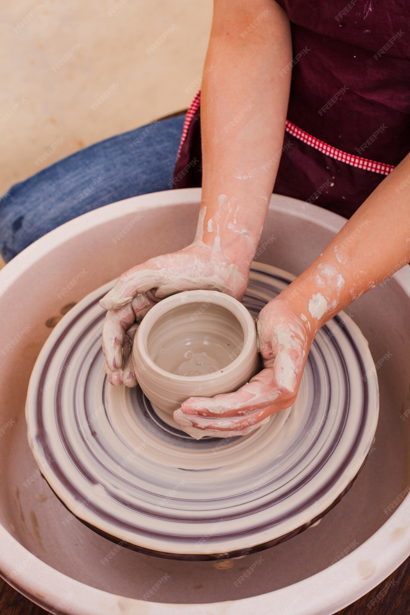 Pottery, Potter, Portrait