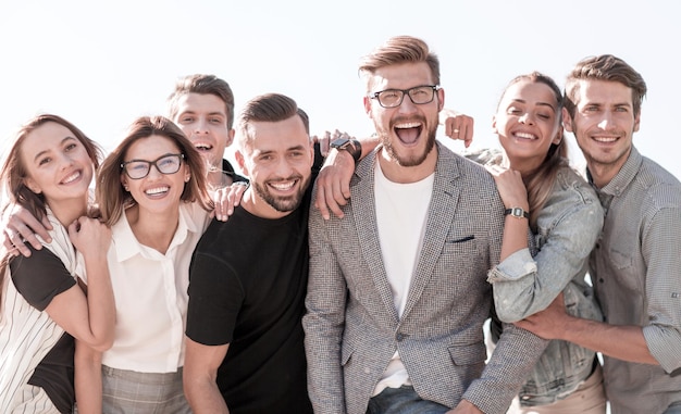 Portrait of a group of successful young peoplephoto with copy space