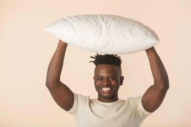 Portrait of a handsome young African man