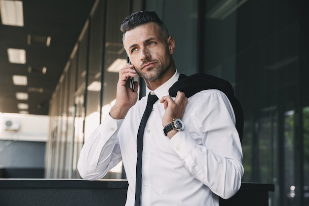 Portrait of a handsome young businessman