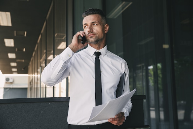 Portrait of a handsome young businessman