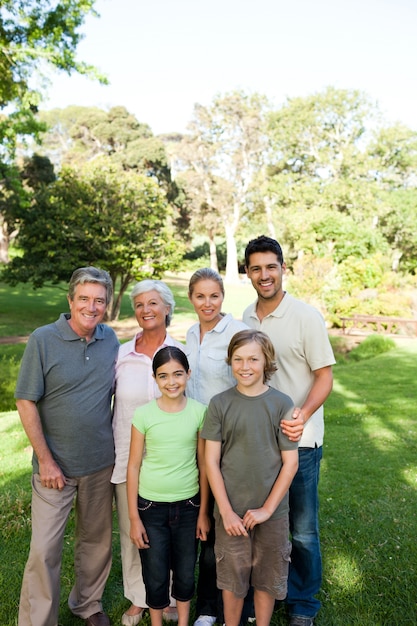 Portrait of a happy family