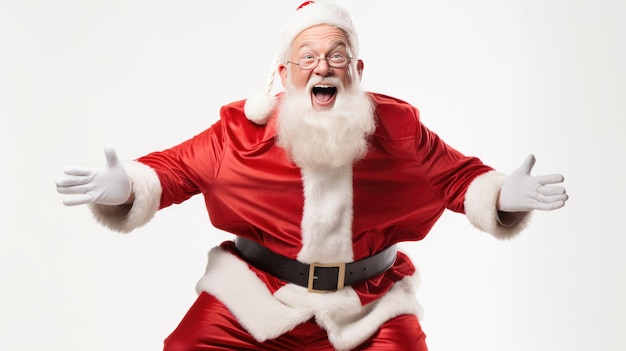 Portrait of a happy Santa Claus