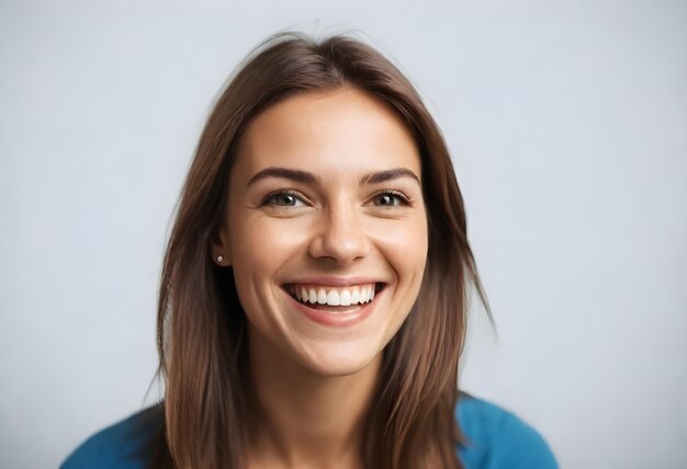 Portrait of happy woman