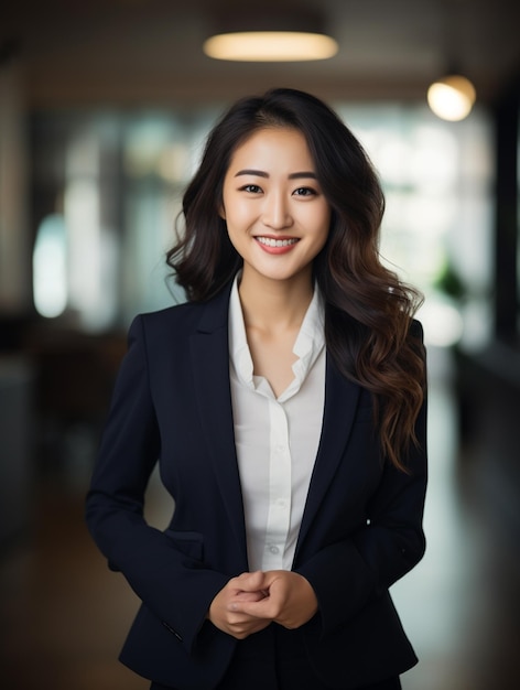 Portrait Of Happy Woman