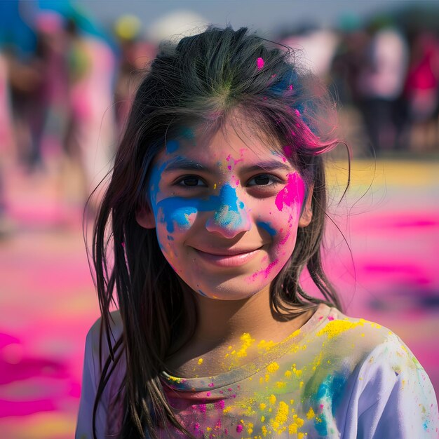 happy holi potrit