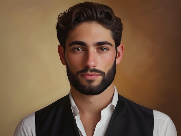 Portrait of the Jewish man