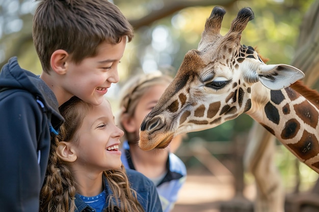 Portrait of Kids Virtual Zoo Adventure with Wildlife Expedition ...