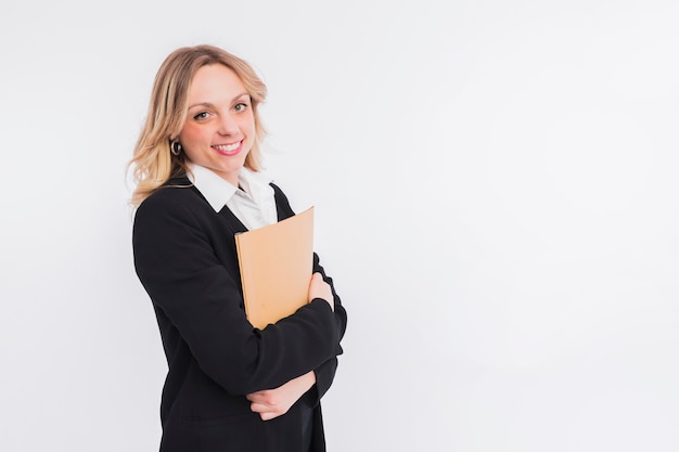 Photo portrait of lawyer woman