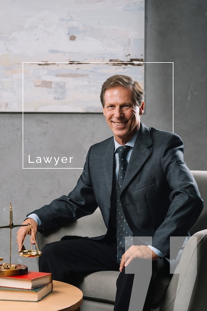 Portrait of lawyer