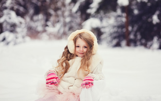 Portrait of little girl