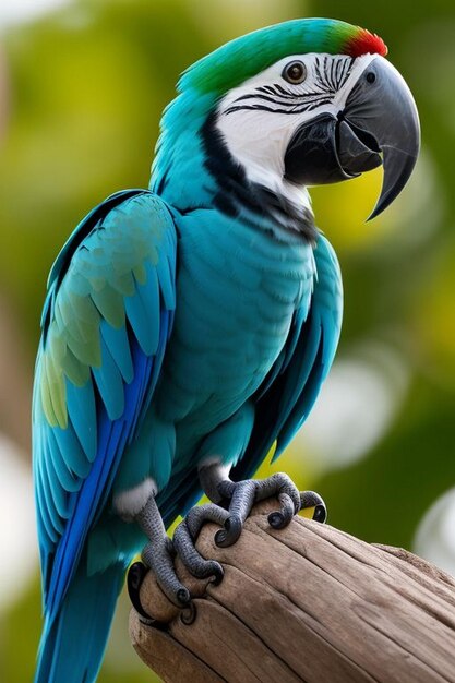 Portrait of a macaw Indonesia