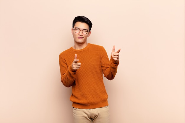 portrait of a man on a cream background