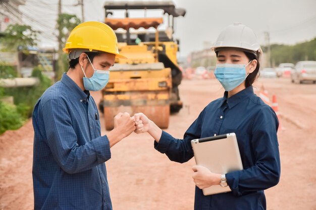 Portrait of man working