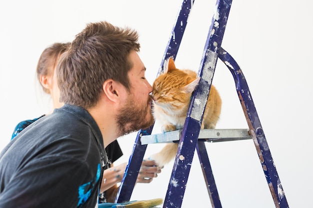 Photo portrait of man working