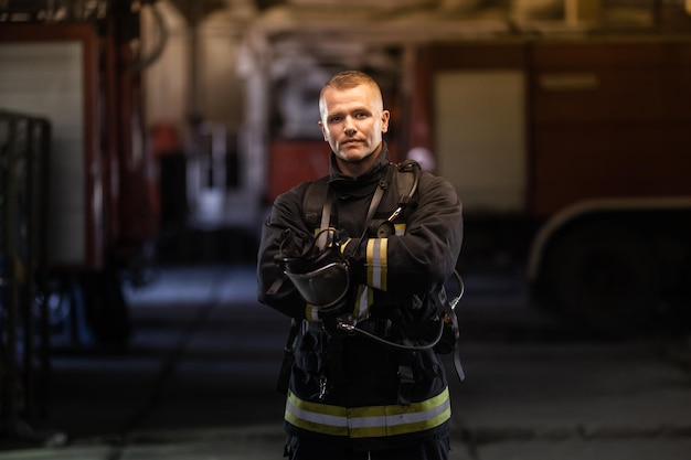 portrait of man working