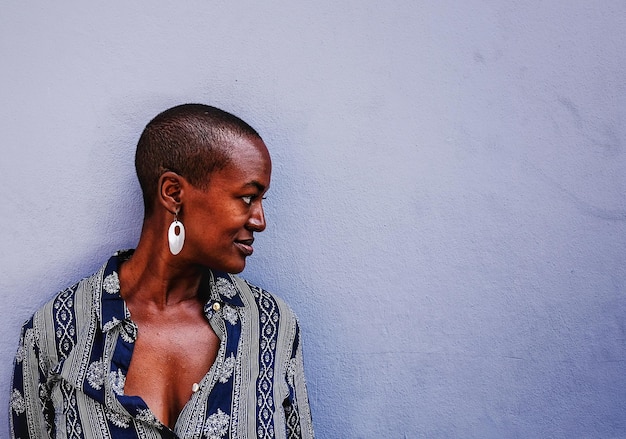 portrait of mid adult woman