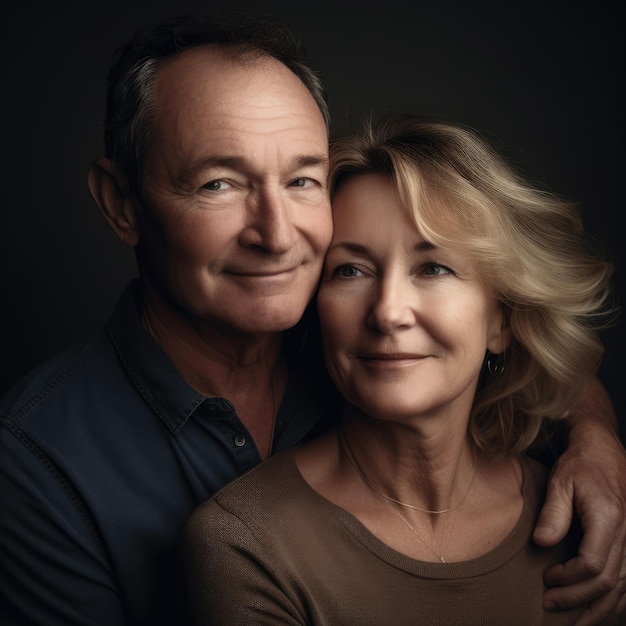 Portrait of MiddleAged Married Couple