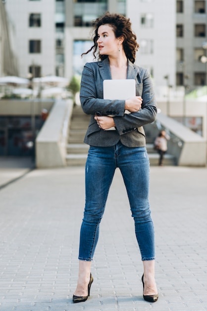 Portrait of modern business woman