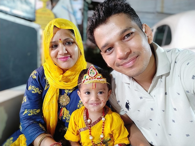 Photo portrait of mother and son