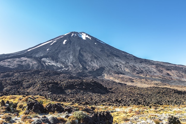 Photo portrait of mountain