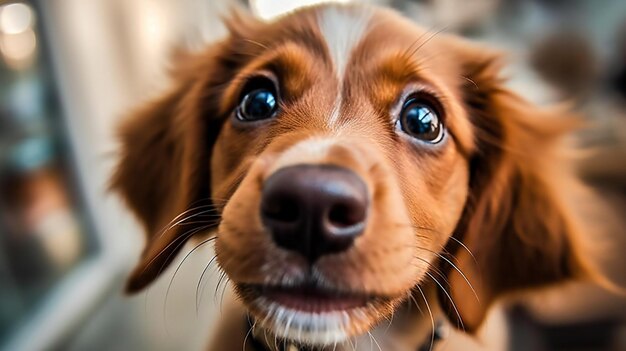 Portrait of a nova scotia duck tolling retriever dog