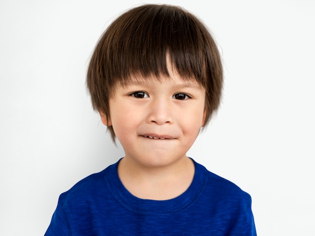 Фото Портрет молодого азиатского мальчика