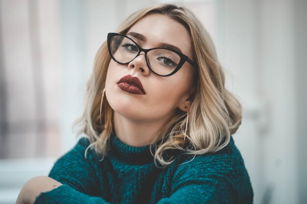 写真 若い女の子の肖像画