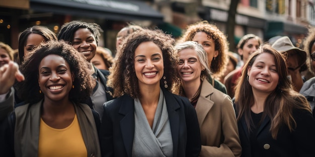 Portrait of Women is Day with Diversity Equity Inclusion in the Education Industry