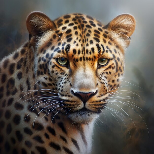 Portrait of a particularly beautiful Malaysian tiger looking straight into the camera