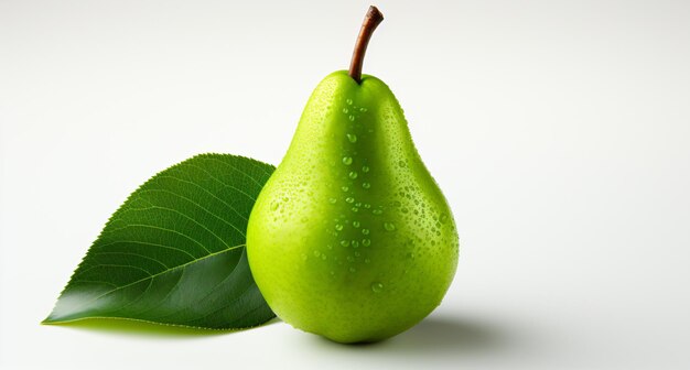 Portrait of pear Ideal for your designs banners or advertising graphics