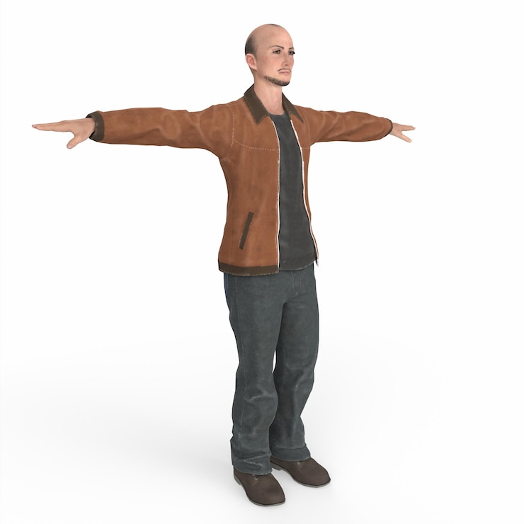 Фотография 3d моделирование портрета человека