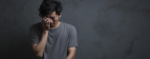 Photo portrait person man woman white black young old isolated happy smile sad depressed girl boy guy colo