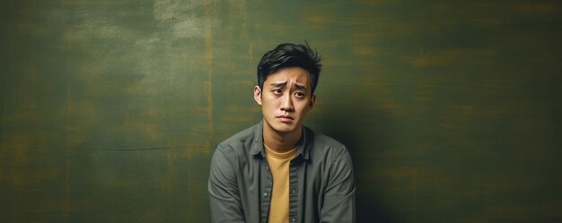 Photo portrait person man woman white black young old isolated happy smile sad depressed girl boy guy colo