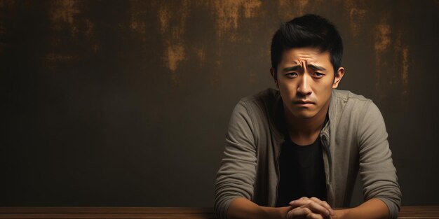 Photo portrait person man woman white black young old isolated happy smile sad depressed girl boy guy colo