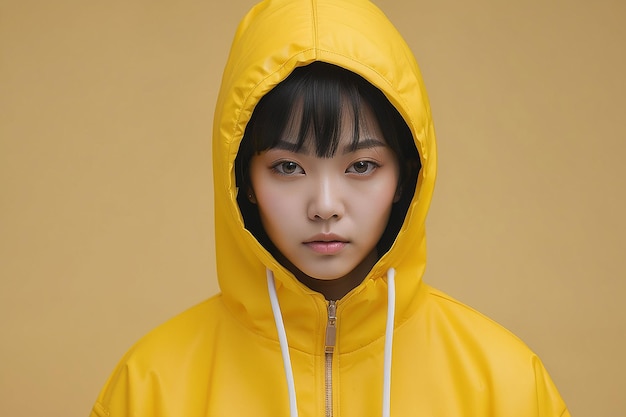 Portrait of person wearing yellow