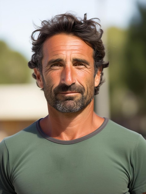 Портретное фото аргентинского взрослого мужчины среднего возраста натурала
