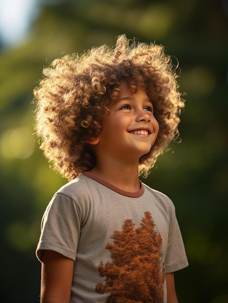 Portrait photo of trinidadian and tobagonian toddler male straight