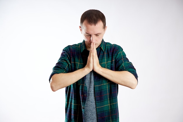 Photo portrait of a relaxed man