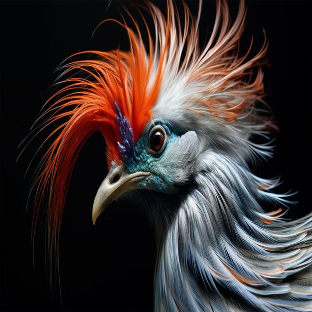 portrait of a rooster