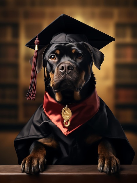 Graduation Puppy - C. Sanders Emblems