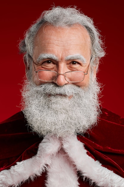 Portrait of Santa Claus