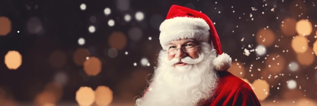 Portrait of Santa Claus