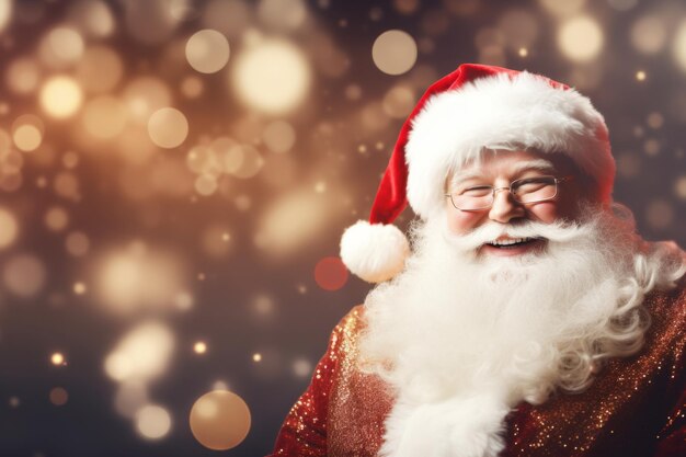 Portrait of Santa Claus