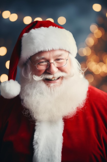 Portrait of Santa Claus