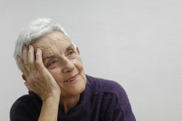 Portrait of a senior woman